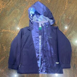 Mountain Warehouse Girls Waterproof Purple Raincoat
